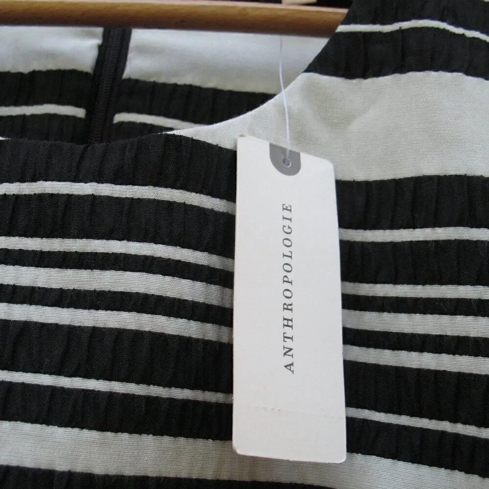 NWT Anthropologie Hutch Broxton Striped Mini Dress